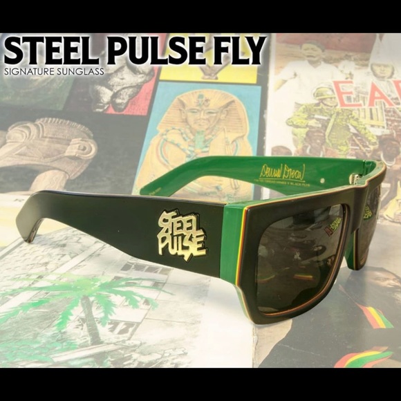 STEEL PULSE Sunglasses COLLABORATION 🇯🇲❤️ - Picture 10 of 15